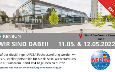 AFCEA Fachausstellung 2022 – WIR SIND DABEI!